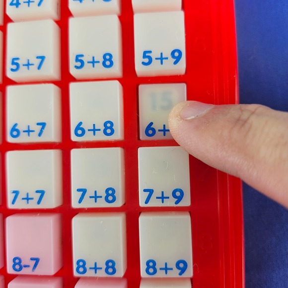 Magic Math Machine Addition And Subtraction Vintage (Red) - Picture 2 of 3